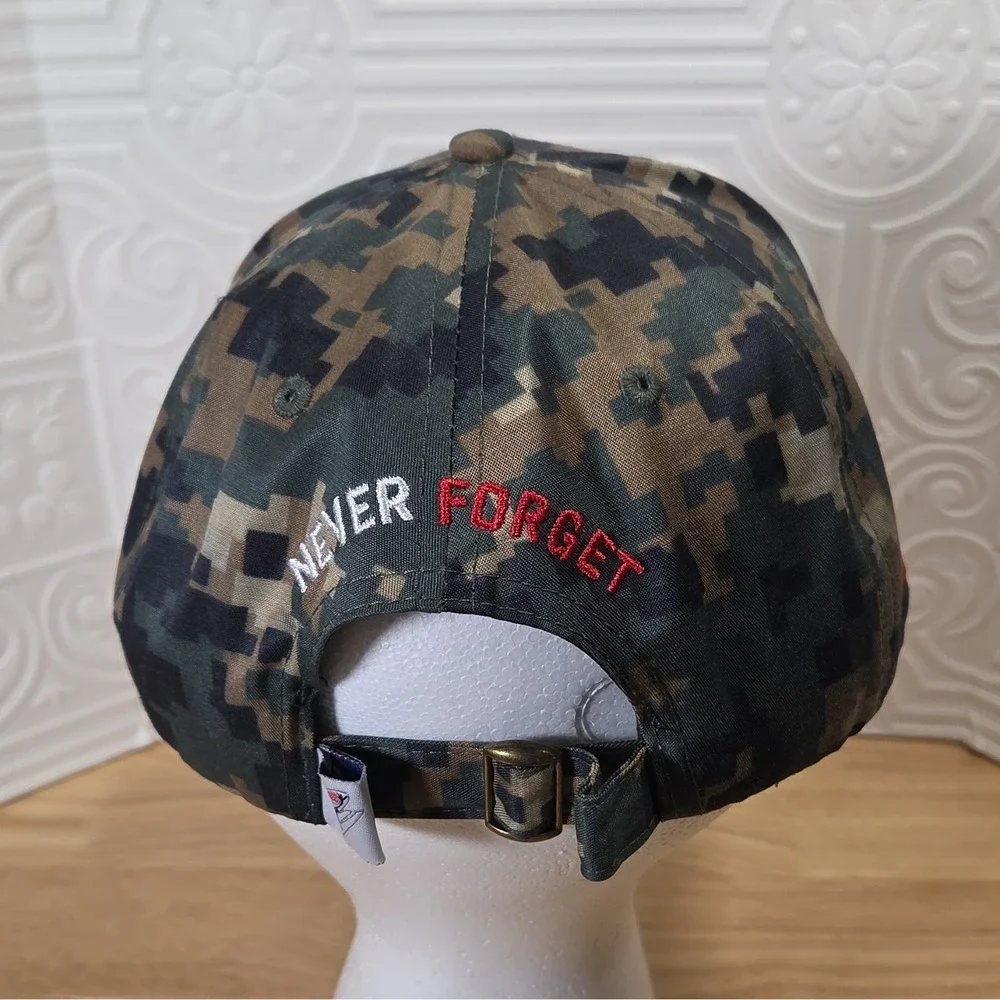 T2T.org Digital Camo Adjustable Cap I Support America's Heroes